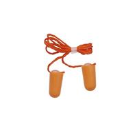 3M Tapones para los oídos con cordón, naranja, 100 unidades