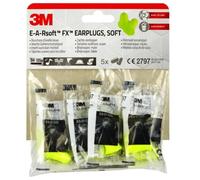 3M Tapones Suaves de Ruido Fx 5 Pares