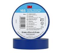 3M Temflex 165 165BL6E Cinta Aislante Temflex 165 Azul (L x B) 25m x 19mm