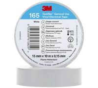 3M Temflex™ 165 165WH1E Cinta aislante Temflex™ 165 Blanco (L x W) 10 m x 15 mm