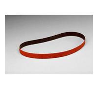 3M(TM) Cloth Belt 777F, Ceramic Grain, Wet/Dry, 3/4" Width x 18" Length, 80 Grit, Orange (Pack of 200)