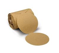 3M(TM) Stikit(TM) Paper Disc Roll 236U, C-weight, Pressure-Sensitive Adhesive (PSA) Attachment, Aluminum Oxide, 5" Diameter, P220 Grit, Gold (Pack of 1)