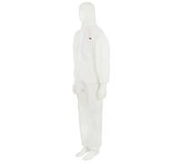 3M Bata de Protección, tipo 5/6, Blanco y Verde, talla L (1 unidad)