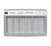 3M Versaflo Filtro para partículas y vapor orgánico molestos para equipos de respiración motorizados TR-3802E, 1 por paquete