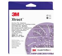 3M Xtract Cubitron II Disco de film 775L, 127 mm, 12/paq, múltiple
