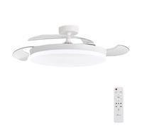 3nod Ventilador De Techo Con Luz Led Concept Ova Motor Dc 6 Velocidades Control Remoto.