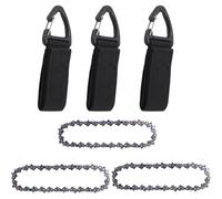 3pcs 4" GTA 26 Miter Saw Chains 1/4" 28 Drive Links, 1.1mm Mini Chainsaw Chain Accessories for Stihl 36700000028, Low Rebound