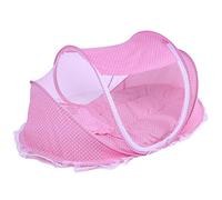 3pcs/set bebé mosquiteros con colchón almohada, portátil plegable cuna cama plegable cama de malla, malla de bebés, recién nacido bebé Nursery Baby Pop-up Cuna Dosel Mosquito Net - Tienda de