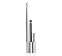 3pcs Taladro eléctrico Barra de extensión Barra de extensión Magnética Bits de servicio pesado Vida útil larga vida universal 1/4 pulgadas Vástago hexagonal para destornilladores