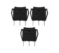 3X AC15A/250V 20A/125V 3 Pin SPDT -OFF- 3 Posiciones Interruptor de Balancin de Resorte