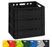 3X BURI Caja Para Carnicero Caja De Carne Caja Euro De Carnicero Caja Apilable