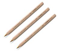3x Lyra 4-COLOR Gigante Súper Jumbo Lápices de Colores Madera Natural Acabado