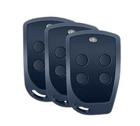 3X Mitto 4 B RCB04 Mando a Distancia de 4 Canales, código Giratorio 433.92Mhz, Compatible con Mitto2 para motorización de portones/Puertas de Garaje 3 años de garantía