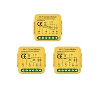 3X Módulo de Interruptor de Cortina WIFI Inteligente Tuya, Persianas Enrollables Conectadas, Motor Ciego, Aplicación Life Funciona con Alexa