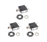 3X Protector Termal del Disyuntor Térmico del Circuito de 30a 125 / 250VAC 50VDC para el Generador