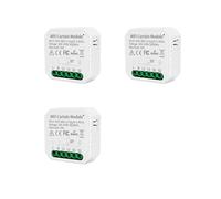 3X Tuya WIFI Módulo de Cortina Inteligente Interruptor APP Control Remoto 100-240VAC para Alexa Home Voice Control