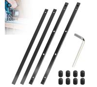 4 adaptadores de riel guía para Makita, juego de conectores de riel guía compatible con Makita y Festool P-45777, incluye llave hexagonal y tornillos