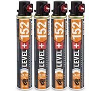4 cartuchos de gas de repuesto para montacargas de gas, 152 mm x 32 mm de diámetro, cartucho de gas para clavadora de gas L+152