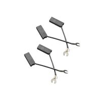 4 cepillos con alto contenido de carbono D374 de 6 x 12 x 30 mm - for generadores y herramientas eléctricas