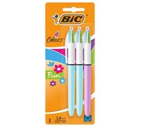 4 Colores Divertido Bolígrafos, 3 Paquete - B151559