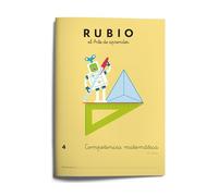 4 Competencia matemática RUBIO |+9 años | Medida de ángulos, perímetro de figuras planas, suma y resta de fracciones.