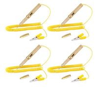 4 comprobadores de corriente para coche, 6 - 24 V, lámpara de prueba de 12 V con cable de 250 cm y pinza de cocodrilo, probador para coche, moto, camión