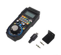 4 Controlador de volante inalámbrico USB CNC MPG colgante para fresado torno router máquina de grabado con pantalla LCD 205mm