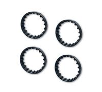 4 Correas de Repuesto Compatible con INTEX ZX300 - Kit de Reparación de Correas Piezas de Repuesto Partes para Robot Aspirador Limpiador de Piscina Automático Accesorios