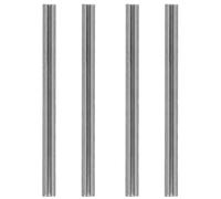 4 cuchillas reversibles, hoja de cepilladora de madera de acero rápido, compatible con Bosch PHO 20-82/PHO 100/GHO 40-82 C, cuchillas de cepilladora de carburo 82 x 5,5 x 1,1 mm