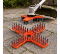 4 Dientes Cabezal Cepillo Desbrozador para DeWalt DCM5713 2018-2026 | Cepillo Limpieza Desbrozadora Cepillo Limpieza Jardín Alta Resistencia Repuesto Desbrozadora Cabezal Cepillo Calidad