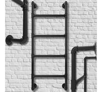 4-el Paso Montado en la Pared de la Escalera de Metal Escalada de Acceso para la RV, el Ático, y la Litera Fija Enganchado de Diseño - 4 Peldaño en la Pared Fija de la Escalera del Sótano en la Salida