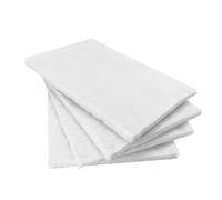4 esponjas de cerámica para chimenea, 30 x 20 x 0,6 cm, esponja de cerámica para chimenea de bioetanol, chimenea de mesa, esponja de cerámica de etanol, lana de cerámica, mecha de repuesto