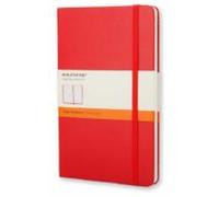 4 Libreta Clasica Tapa Dura Roja P Rayas