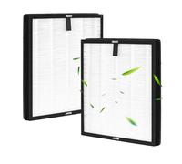 4 paquetes de filtros de repuesto para purificador de aire, compatible con purificador de aire Morento/Westhey HY4866, filtro de carbón activo 3 en 1 H13 True HEPA (4)