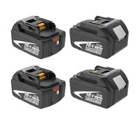 4 Piezas compatibles para Maki-TA 18V 5,5Ah batería de Repuesto para Maki-TA BL1860B BL1850B DC18RCT con batería de Herramientas LED Goodexo