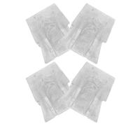 4 Piezas Cuña de Metal Accesorio de Fijación, para Martillo | Hierro Plata, Ligera y Multiusos, No se Deforma Rompe, y Maza, Hogar