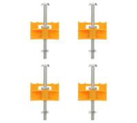 4 Piezas Nivelador Manual de Baldosas de Acero y Plástico | Ajuste de Altura, Fijación Estable, Uso en Azulejos Cerámicos, Instalación en Baño y Pared