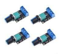 4 piezas para PWM DC para controlador de motor para 5 V a 16 V para motores ventiladores sistemas de aireación de acuarios, circuitos LED y aplicaciones de carga pequeña, corriente de 10 A