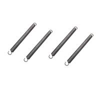 4 Piezas Resortes De Extensión Con Gancho Muelle Longitud 160mm, Diámetro Del Cable 2mm, Diámetro Exterior 14mm