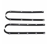 4 Piezas Sellos De Fieltro Limpiador De Ventana AM-41543318 Juego De Tiras Sellantes Para Ford F150 Truck 1987-1996