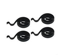 4 resortes de soporte de cepillo de carbono para amoladora angular Bosch GWS 6-100, piezas de repuesto de metal, color negro y kit de reparación fácil de instalar
