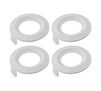 4 tapas de bobina para FSE52 FSA57 FSA30 C 3 - 2 roscas bobina de hilo de plástico resistente, repuesto de 79,3 x 23,7 mm, fácil de instalar para el cuidado del césped y la jardinería, color blanco