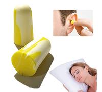 4 tapones para los oídos para dormir - Reducción del ruido, comodidad, suaves, insonorizantes, FOAM, adaptables, universales