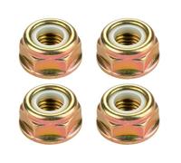 4 tuercas M10 rosca izquierda - Tuercas robustas para recortadora y desbrozadora, accesorio universal para desbrozadora y desbrozadora Makita
