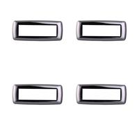 4 unidades, placas compatibles con Bticino Living, placas de plástico abombado 3/4/7 plazas, para soportes azules - Kit de 4 unidades