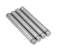 4 unids Publicidad de Acero Inoxidable Nail Standoff Fijaciones Tornillos Titular Tornillo de Cristal Hueco Standoff Pin(12 * 120mm)