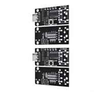 4 x para USB-C para disparador pd 100 W 5 A con bloqueo de teclas | Compatible con PD3.0/QC/AFC, 20 V 5 A High Current, Button Lock Safety, indicador LED