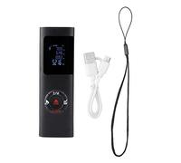 40 M Mini Buscador de Rango de Alta Precisión Dispositivo de Mano Digital USB, Cargador de Bolsillo Buscador de Rango Herramienta de Prueba del Medidor de Distancia