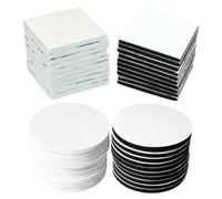 40 Piezas Adhesivo Doble Cara Extrafuerte, Extrafuerte Pads Adhesivo Cinta Adhesiva Doble Cara Espuma, para Hogar Oficina Coche No Mas Clavos