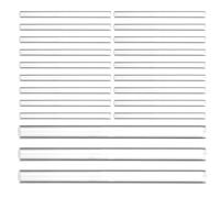 40 Piezas Bastones de Pegamento Termofusible Transparentes